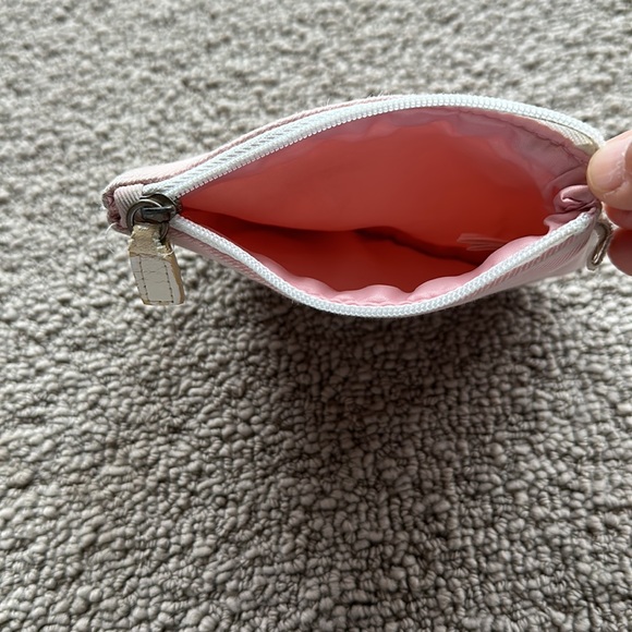 Vintage Dior Beauty distressed top zip satin woven mini pouch coin purse clutch - Picture 7 of 7